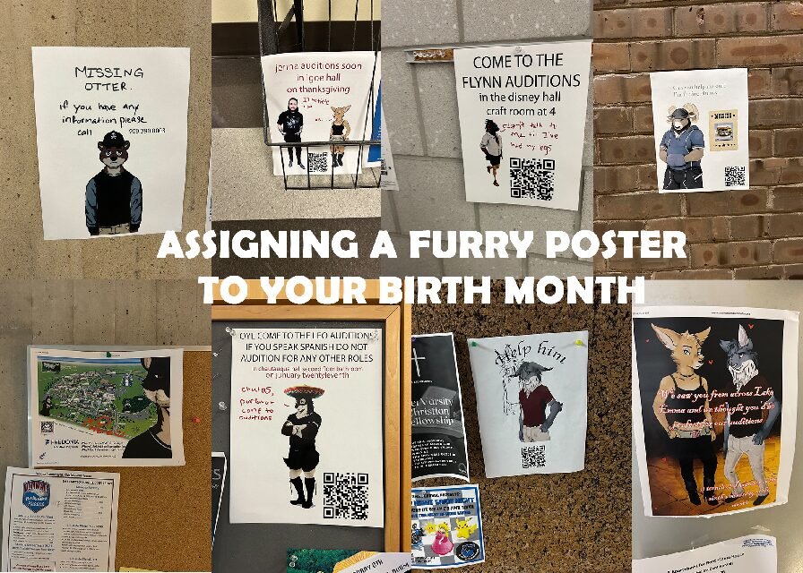 Assigning a furry poster to your birth month